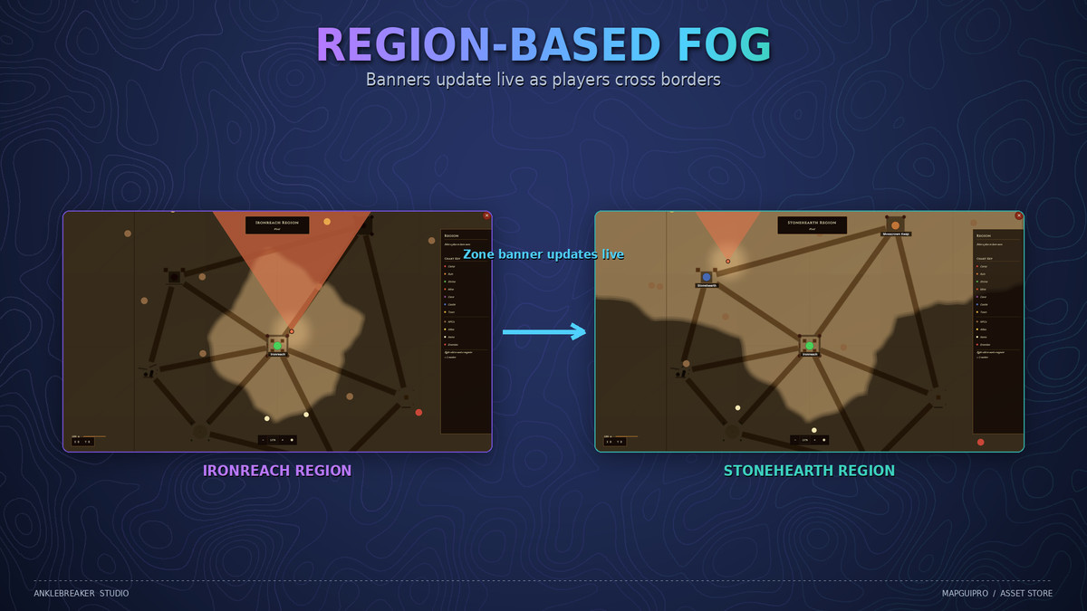 Map GUI Pro - Minimap, Map & Compass