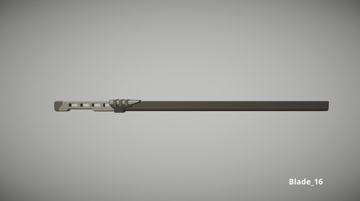 Cyberpunk Armory - Low Poly