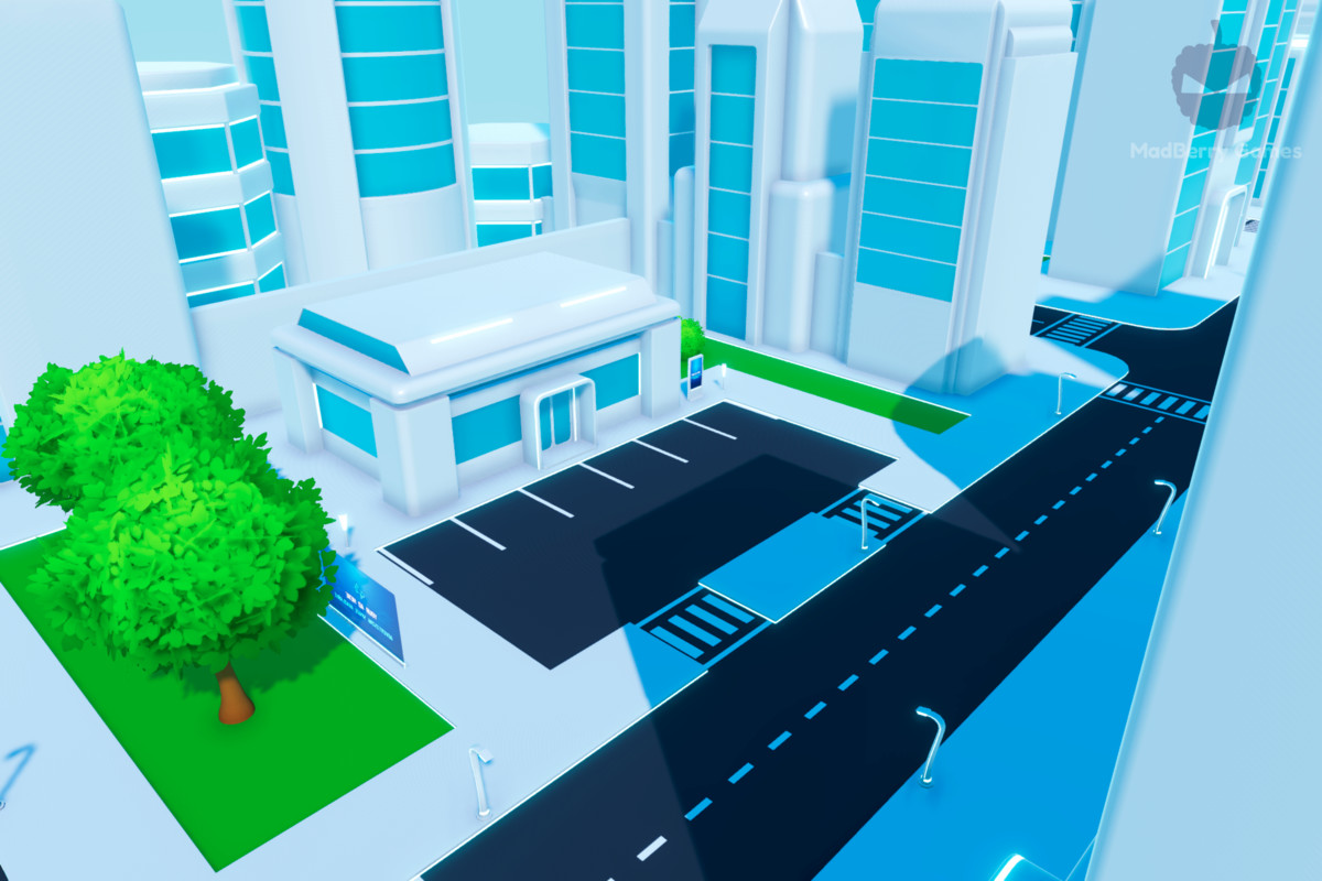 Utopian City Pack - Modular Futuristic Environment