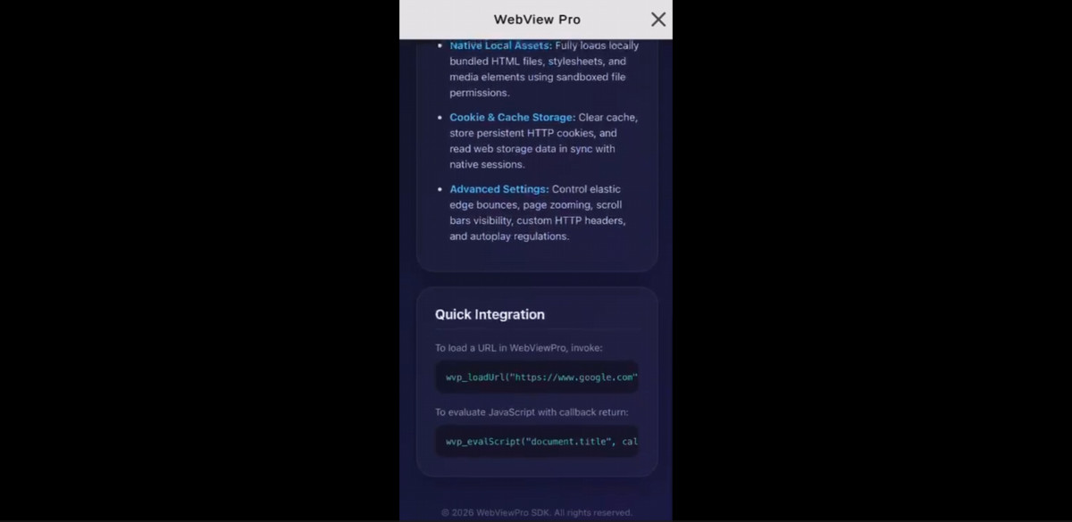 WebViewPro