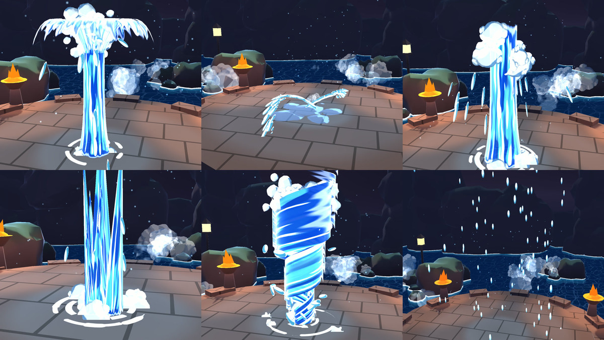 Stylized Water VFX 122 effects