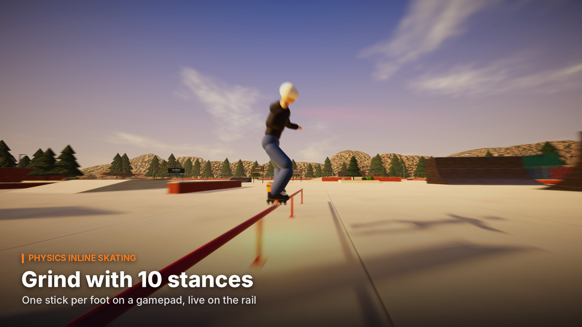 Roller Skate Controller: Physics Inline Skating Kit