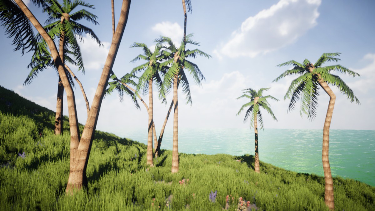Mobile Palm Tree Bundle (for URP)