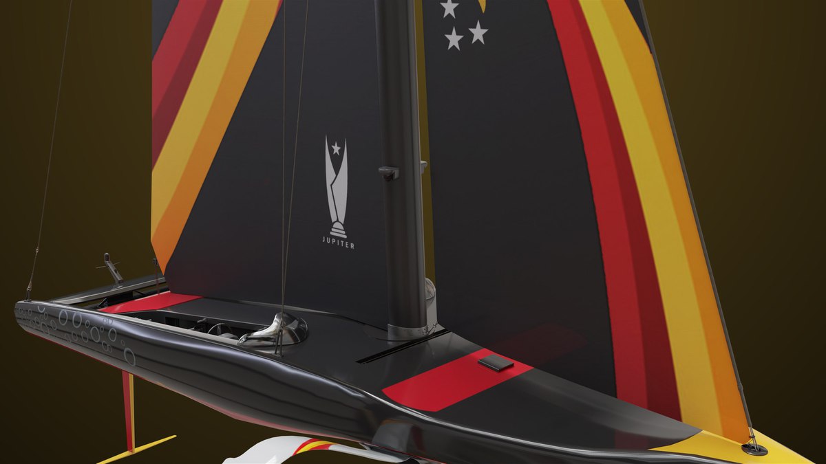 Yacht Hydrofoil Sailing Boats HDRP URP Textures