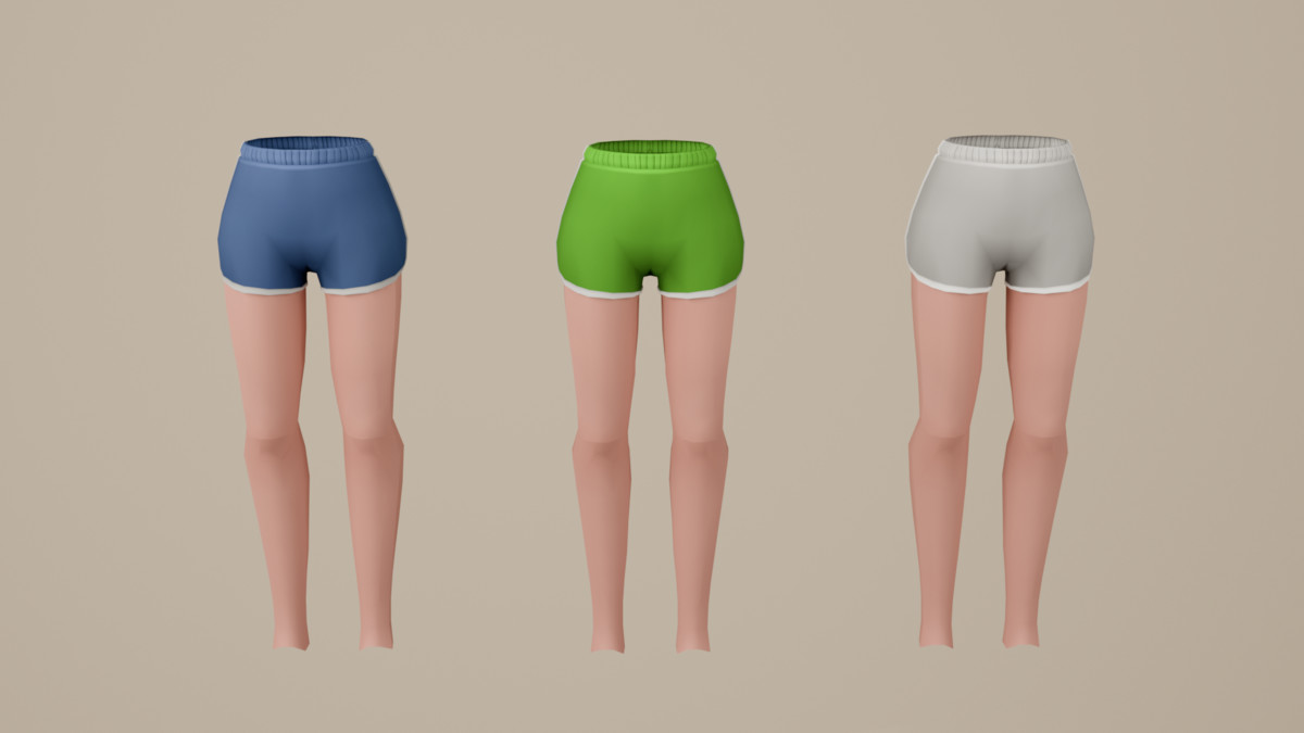 Modular Female Character Creator