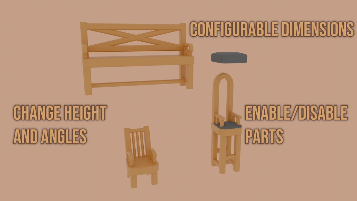 Adaptive Chair – Modular Chair Customization