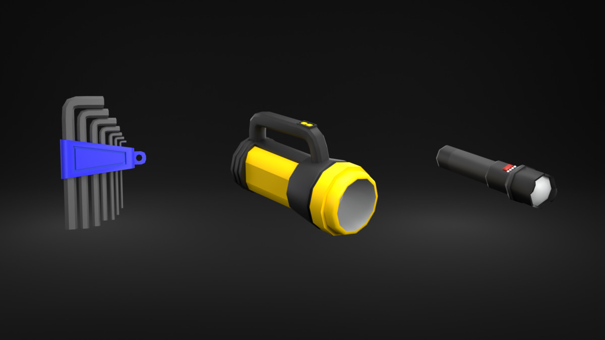 Low Poly - Tools Pack