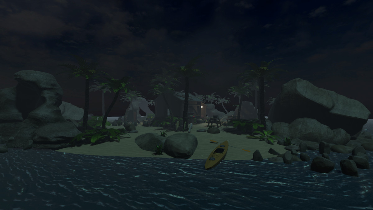 Realistic Beachfront Small Cabin Asset Package