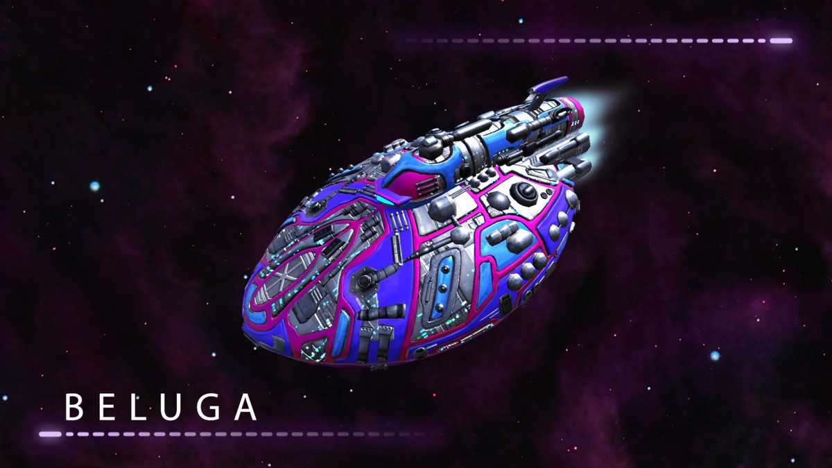 3D sci-fi ships #7g URP & HDRP