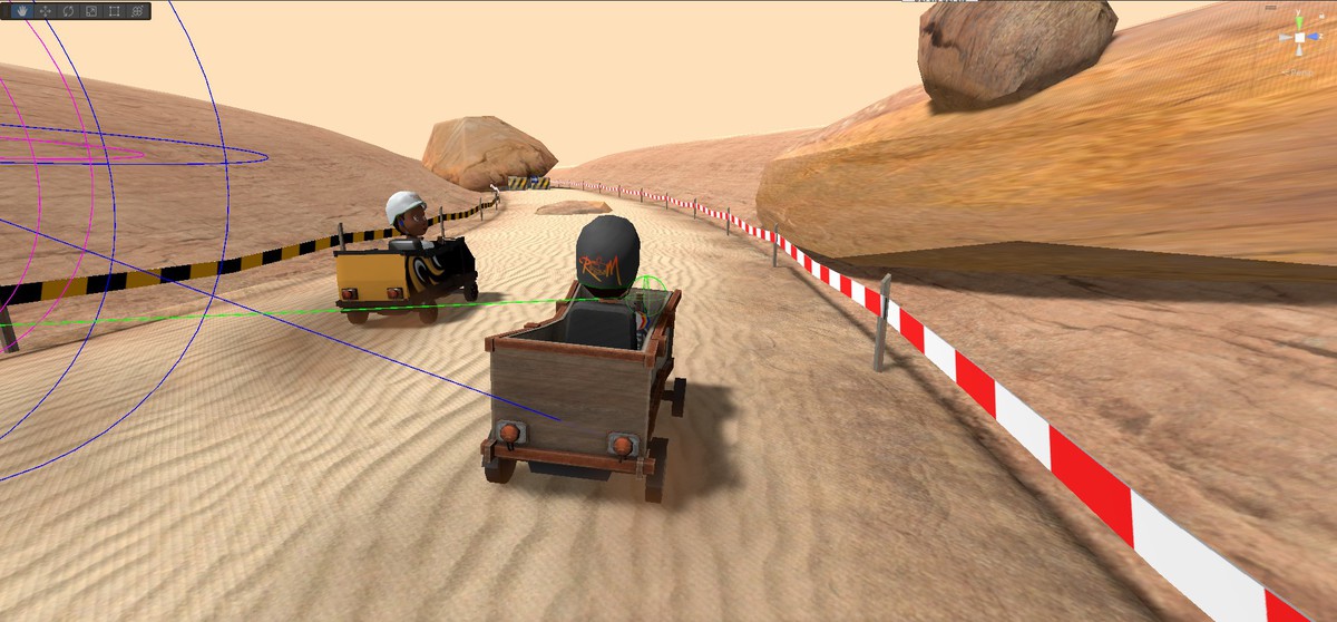 Spline Tool With Race Controller