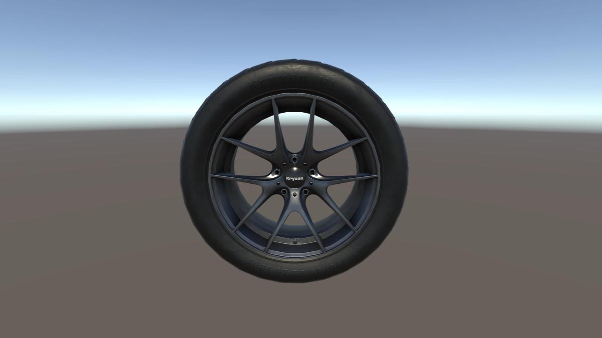 Kryxen Wheel V1 - Titanium - Game Ready