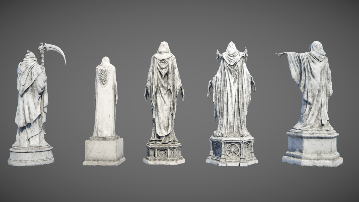 Haunted Statues