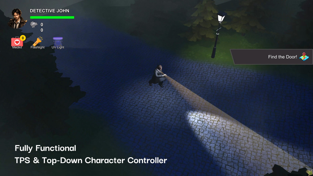 Top Down Horror Survival Game Kit – TPS (PC + Mobile)