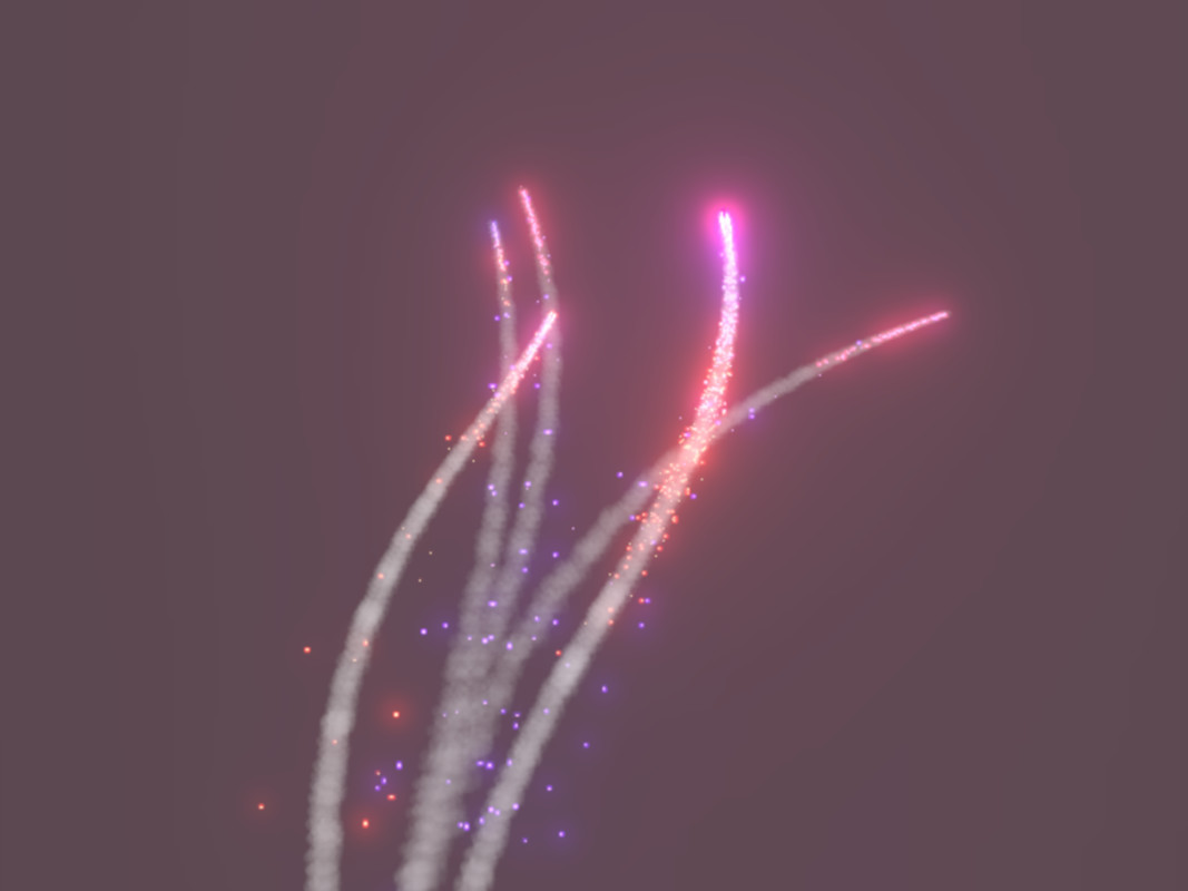 Fireworks Vfx & 3d models