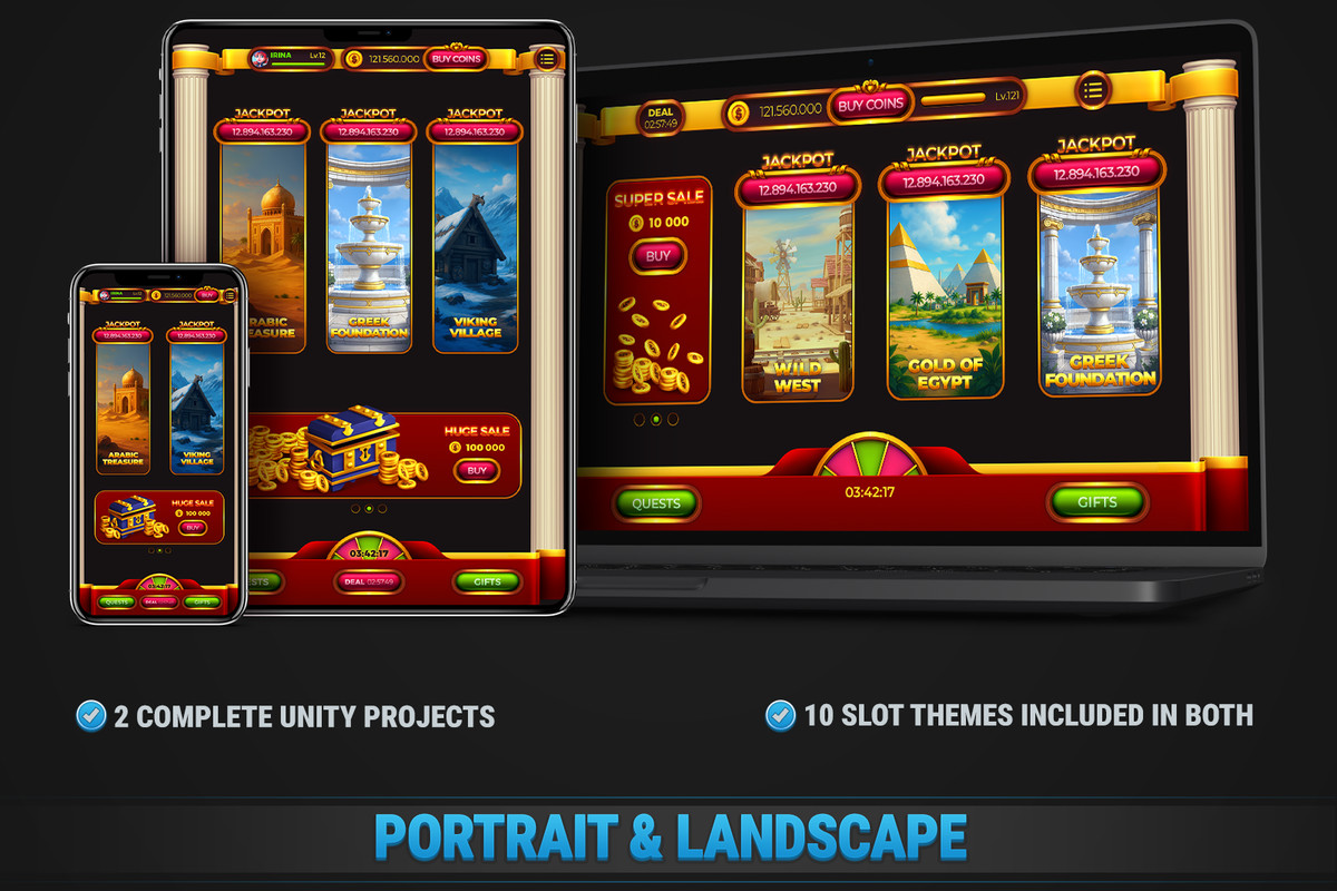 MK Slot Bundle • Ancient Civilizations Casino Template