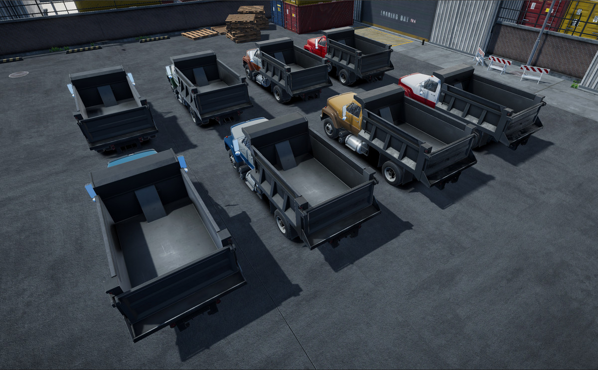 80s generic dump truck