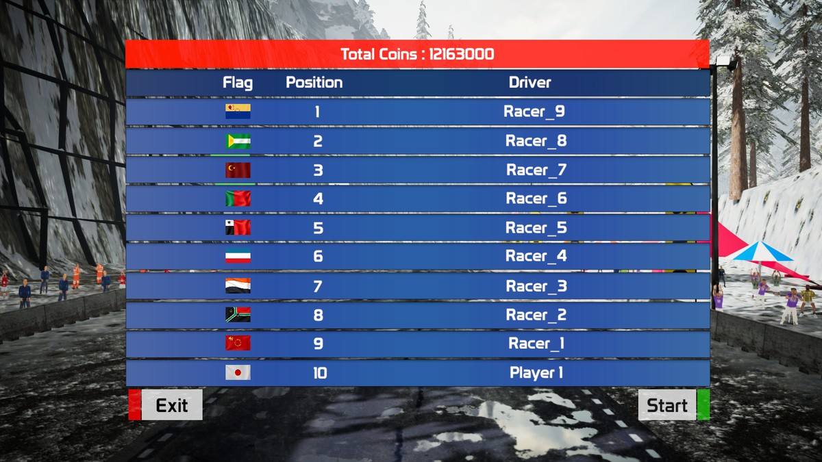 Complete Racing Game 2 (Mega Game)