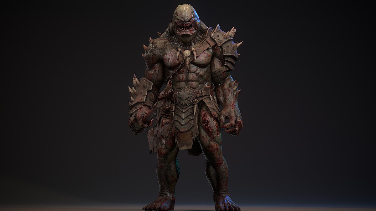 Brutal Warrior Monster