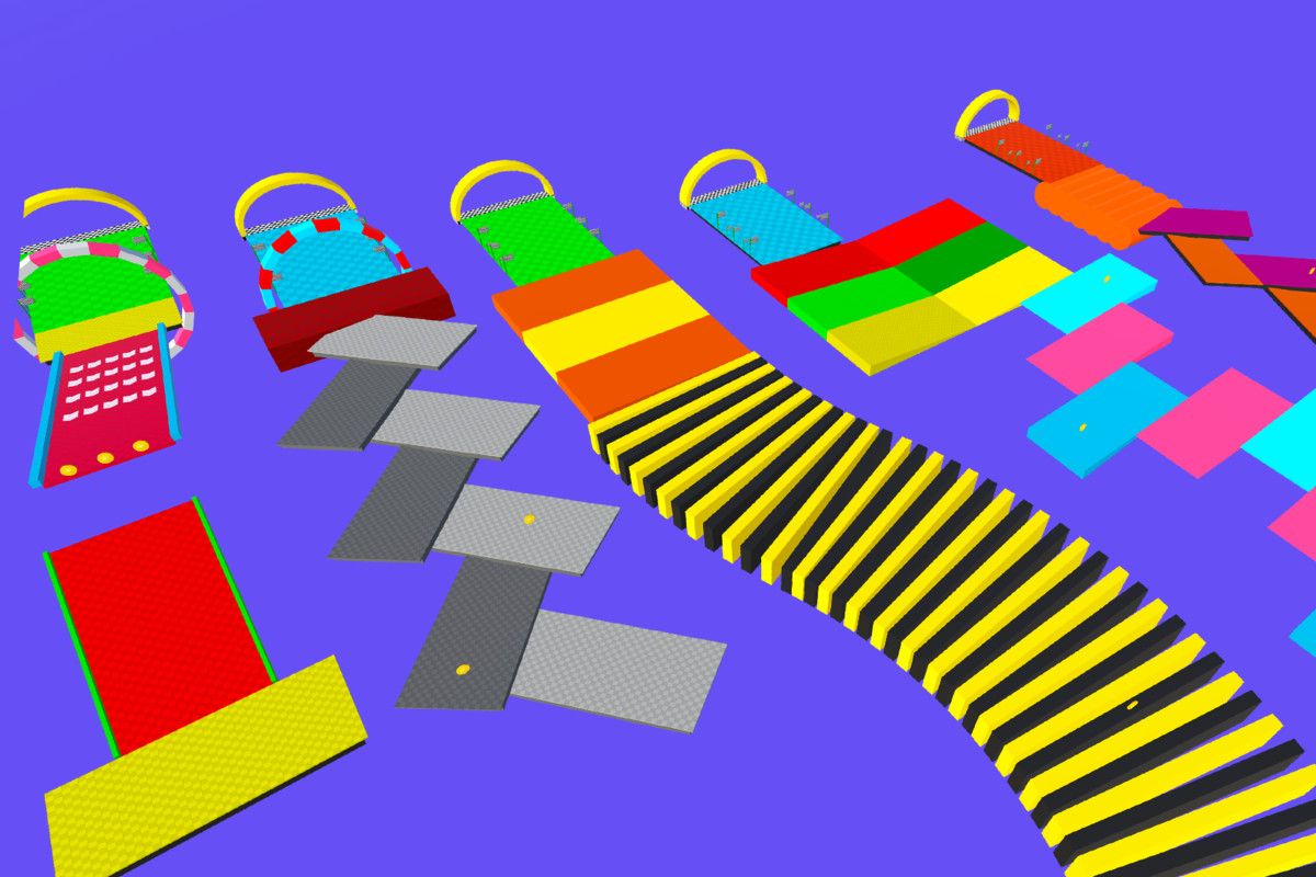 Obby Style Car Game Level Pack