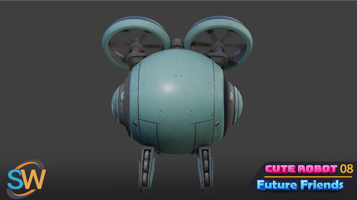 Cute Robot 08 – Future Friends