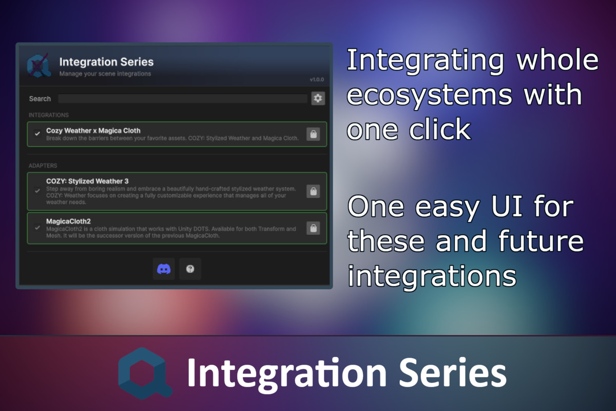 Integration Series: COZY Weather 3 x MagicaCloth 2