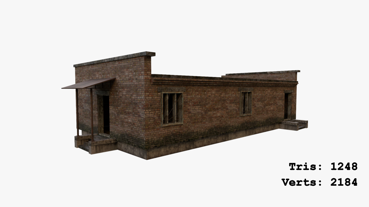 Abandoned Apocalyptic Buildings Mega Pack