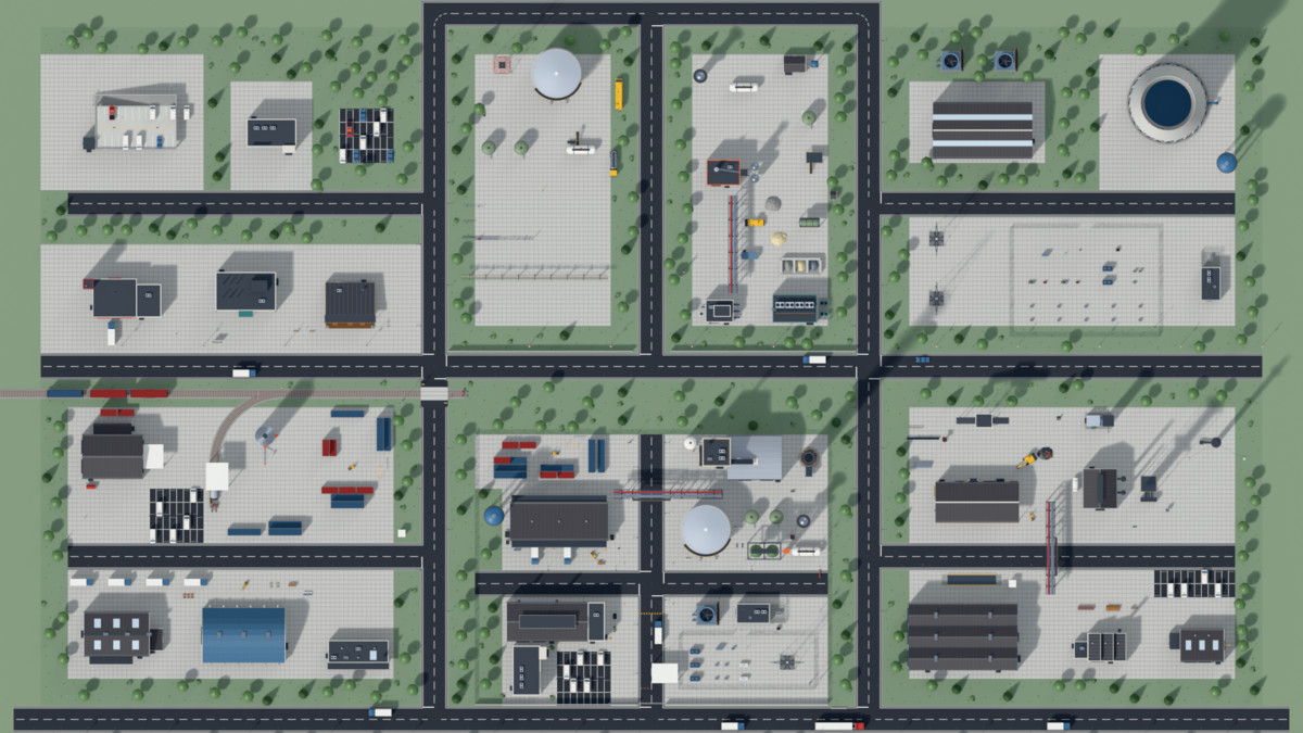 Low Poly Industrial Environment Pack