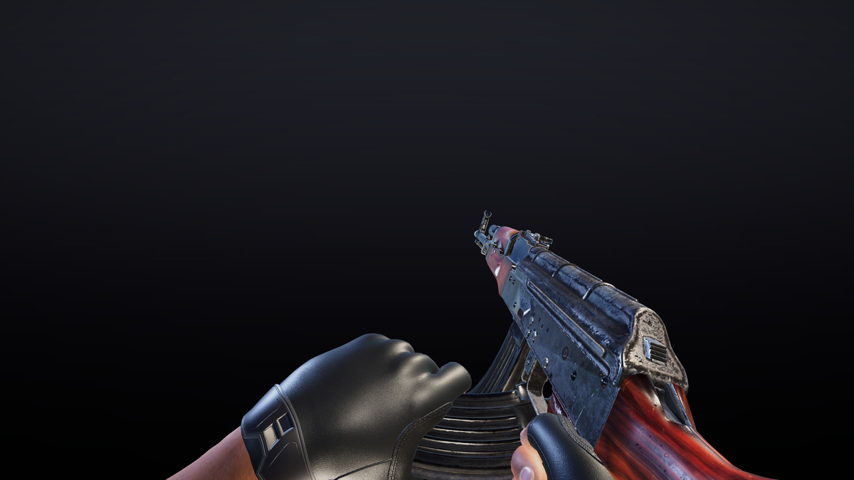 First Person Rifle Animation