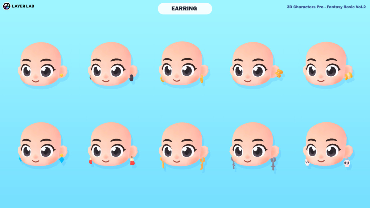 3D Characters Pro - Fantasy Basic Vol.2