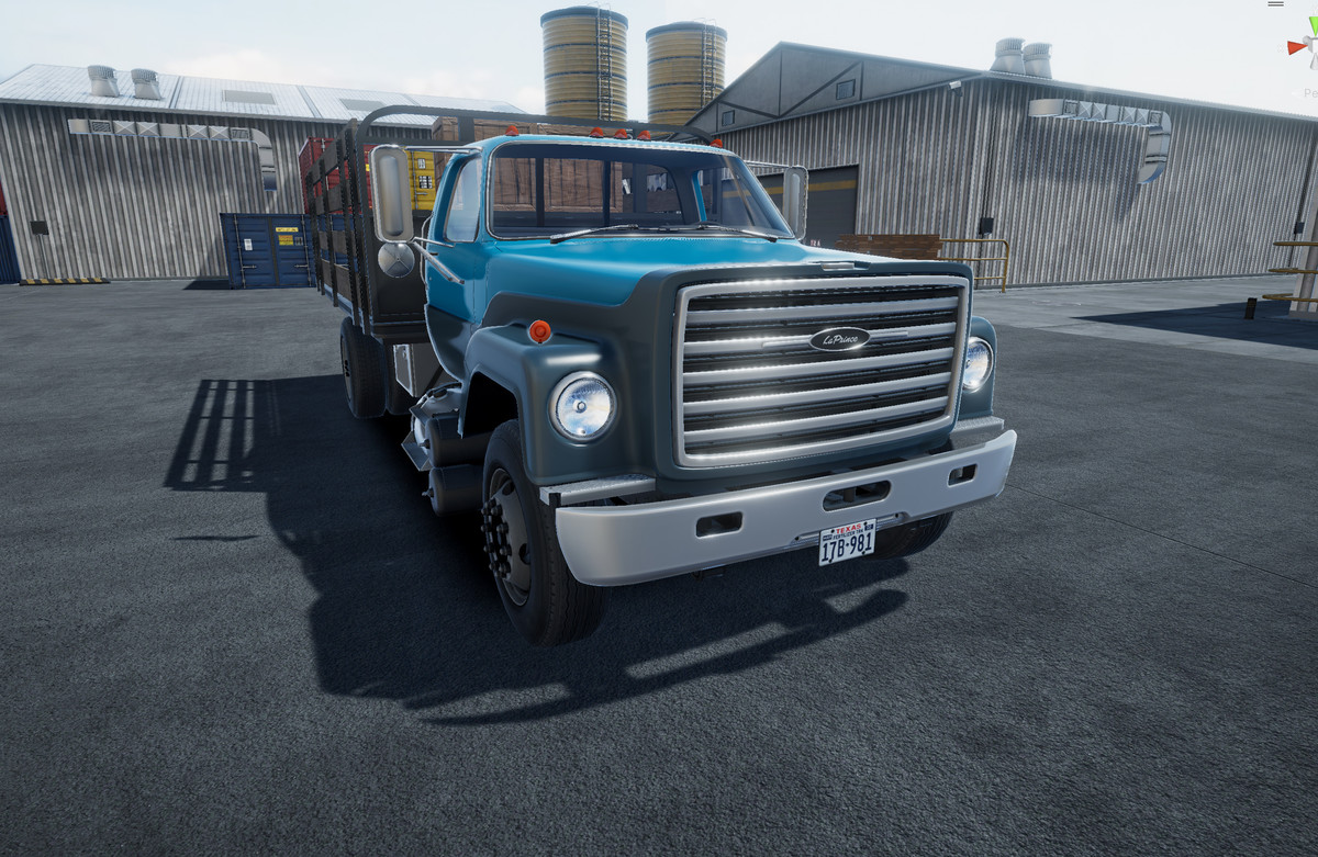 80s Stakebed truck
