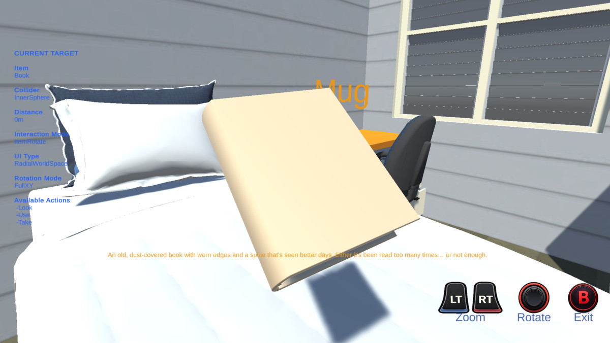 Narrative Interactable Kit - Interactive Object Framework