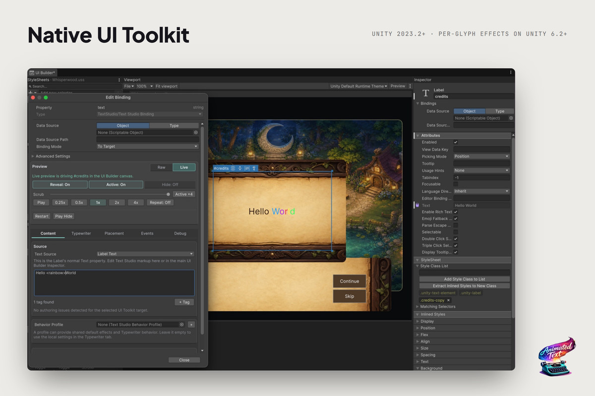 Text Studio - Text Animation for Unity | TextMeshPro & UI Toolkit