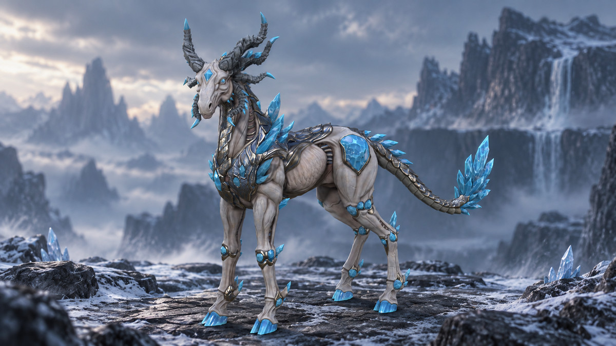 Crystal horse