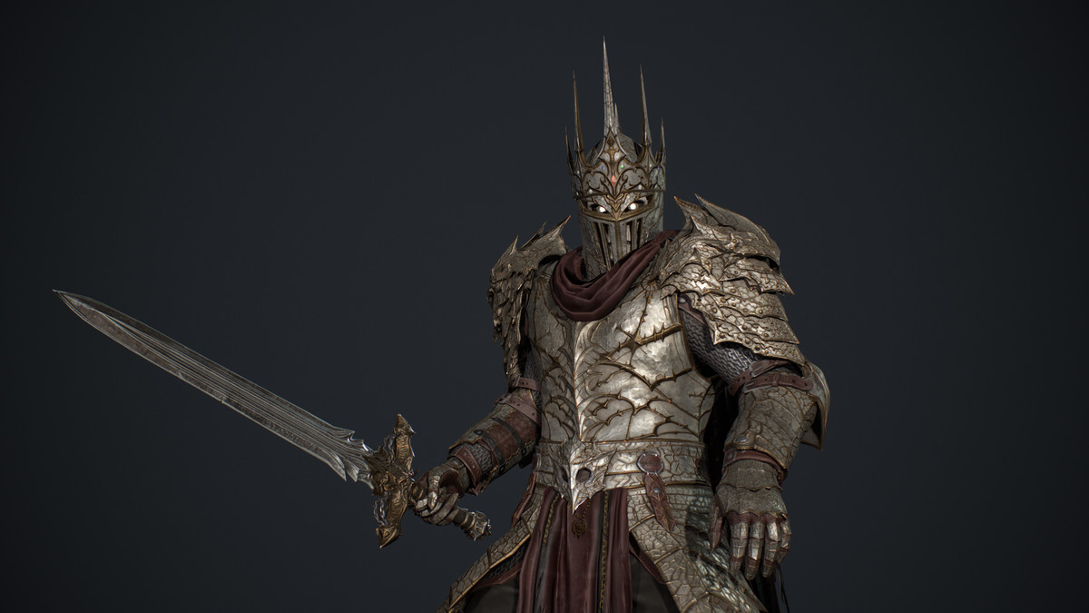 Hollowed Knight - Dark Fantasy Character