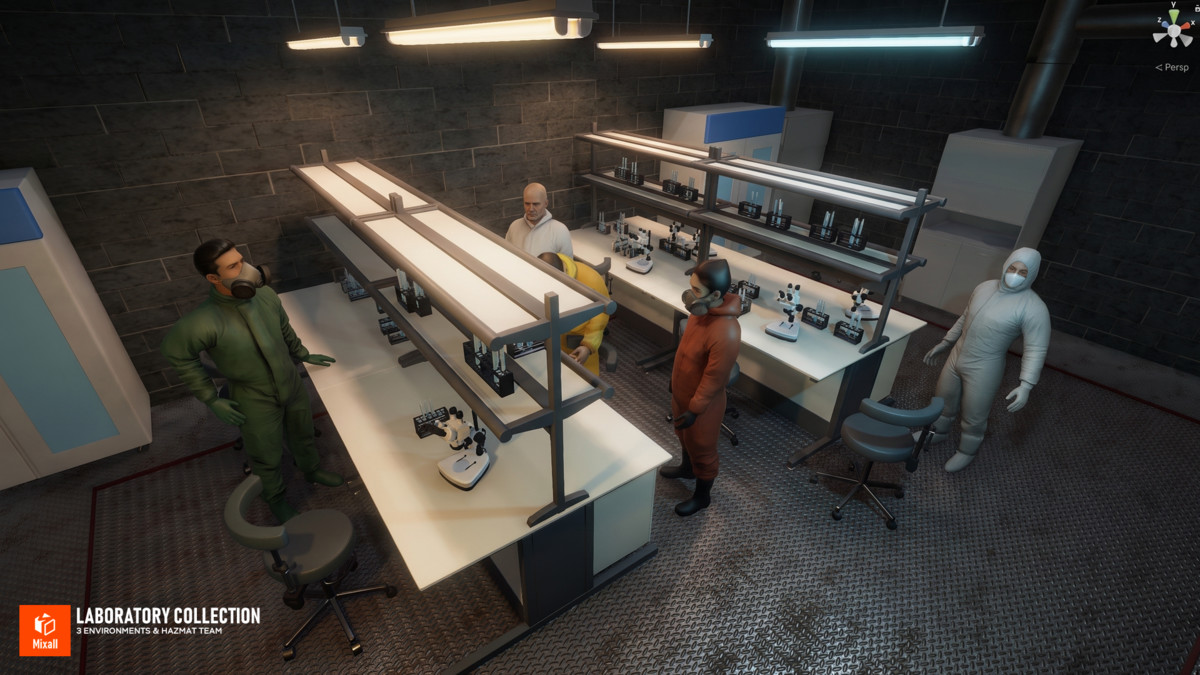 Laboratory Collection - 3 Environments & Hazmat Team