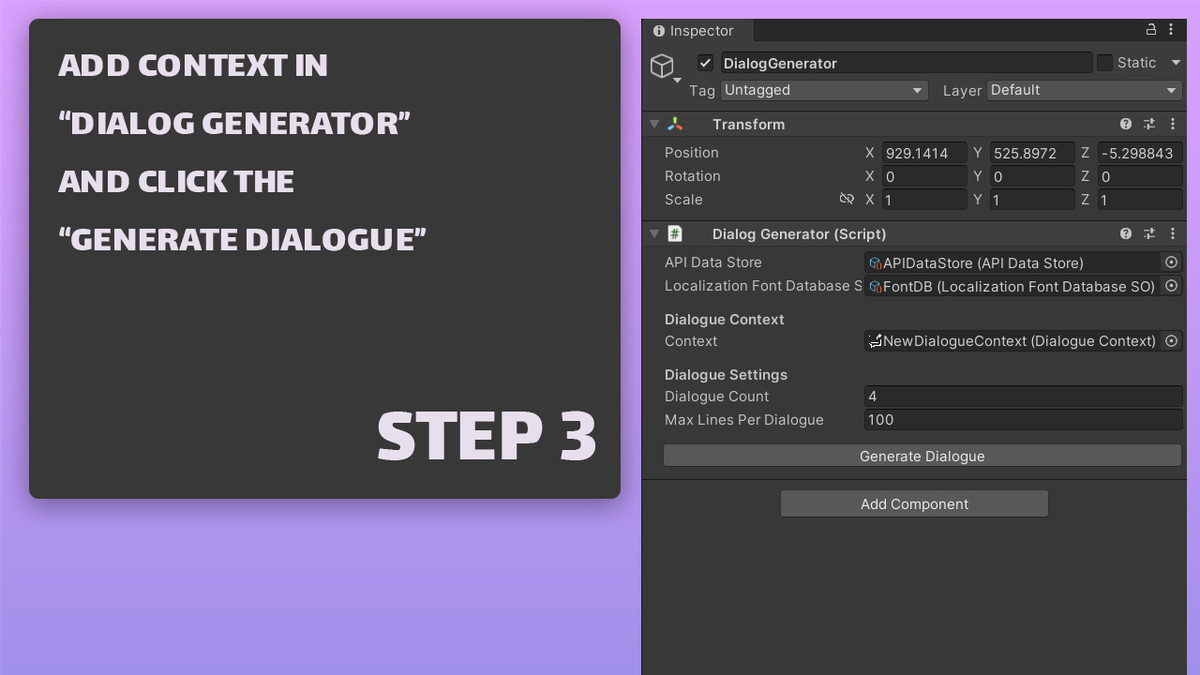 Dialog Generator AI