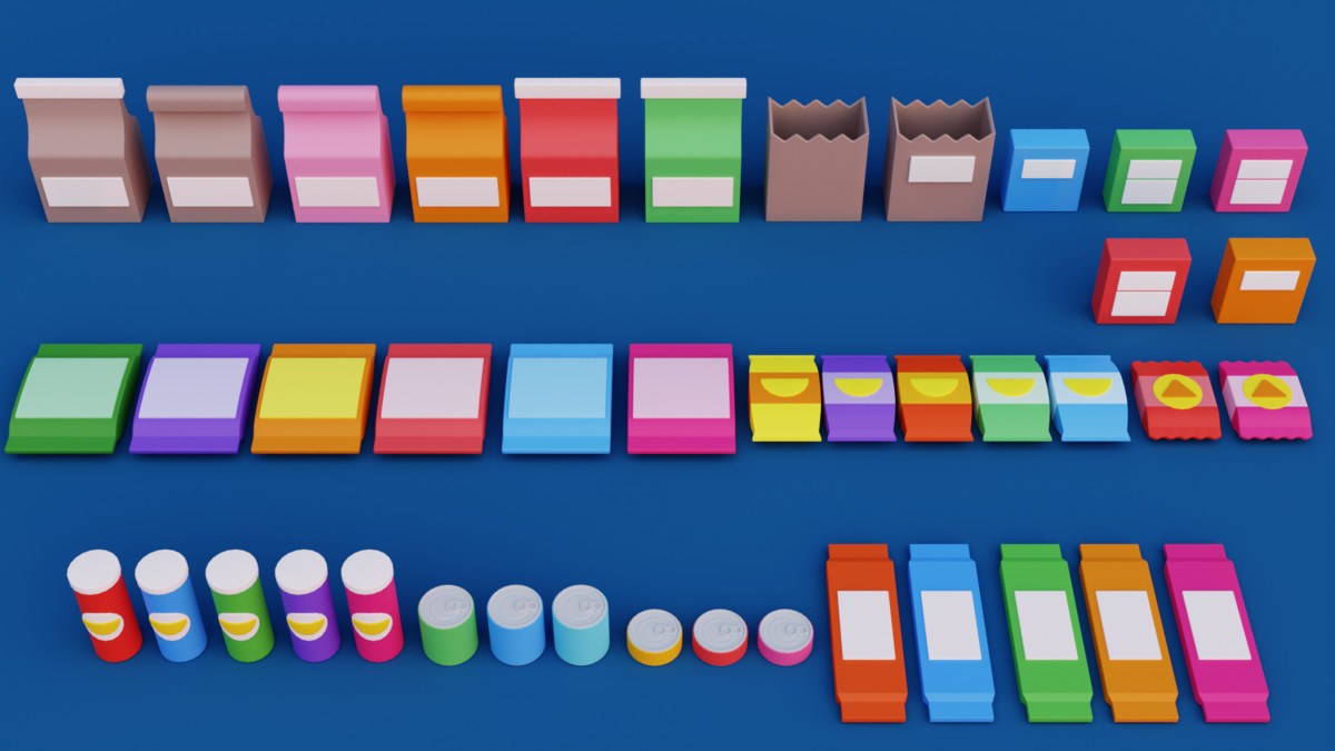 Cartoon Food Mega Pack
