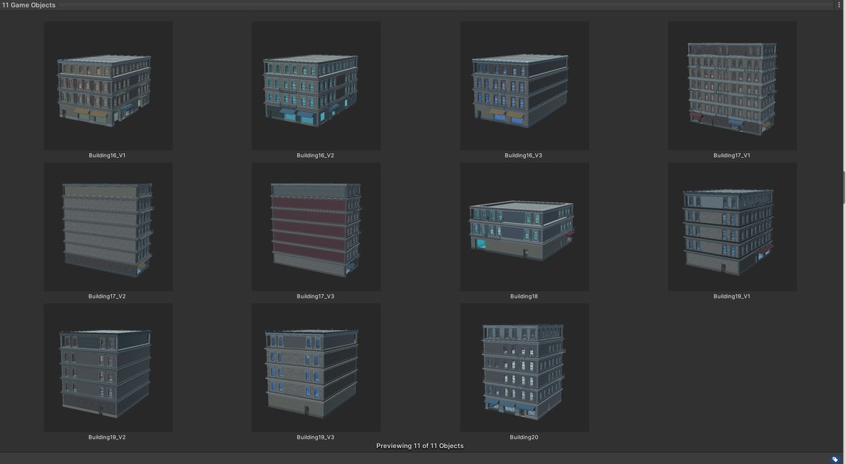 Big Building pack with interior
