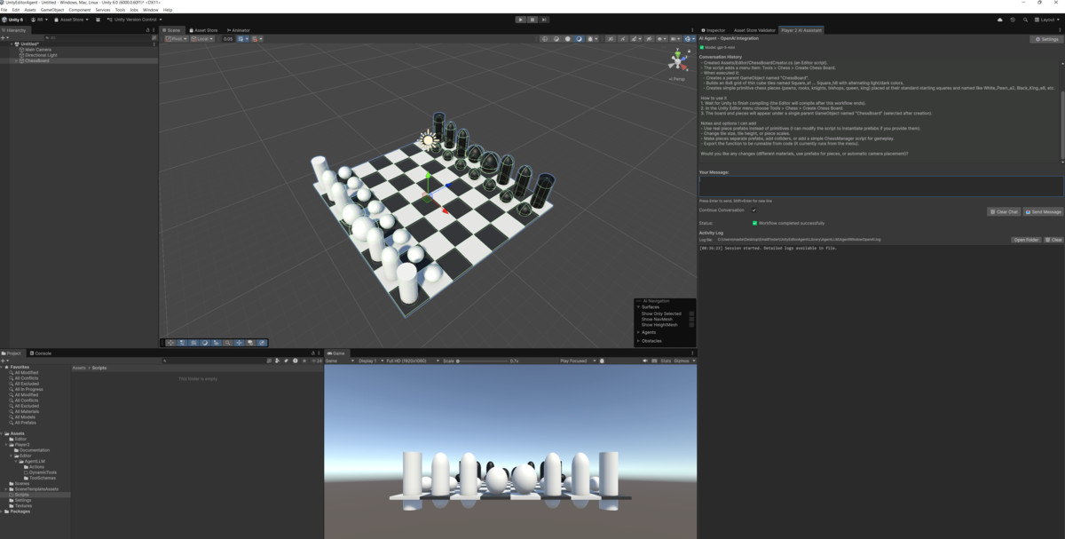 Player 2 – AI Project Architect