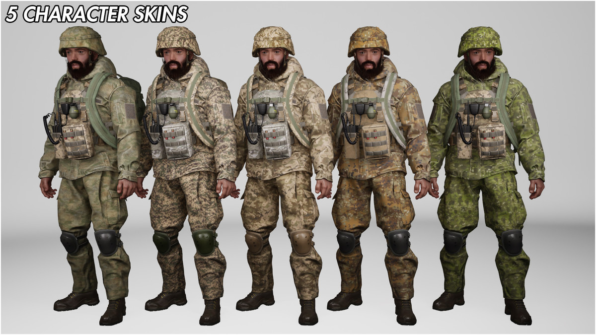 Ukraine Army Soldiers Pack
