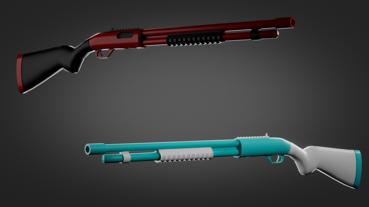 Weapon Color Skins Pack — 230 Variations