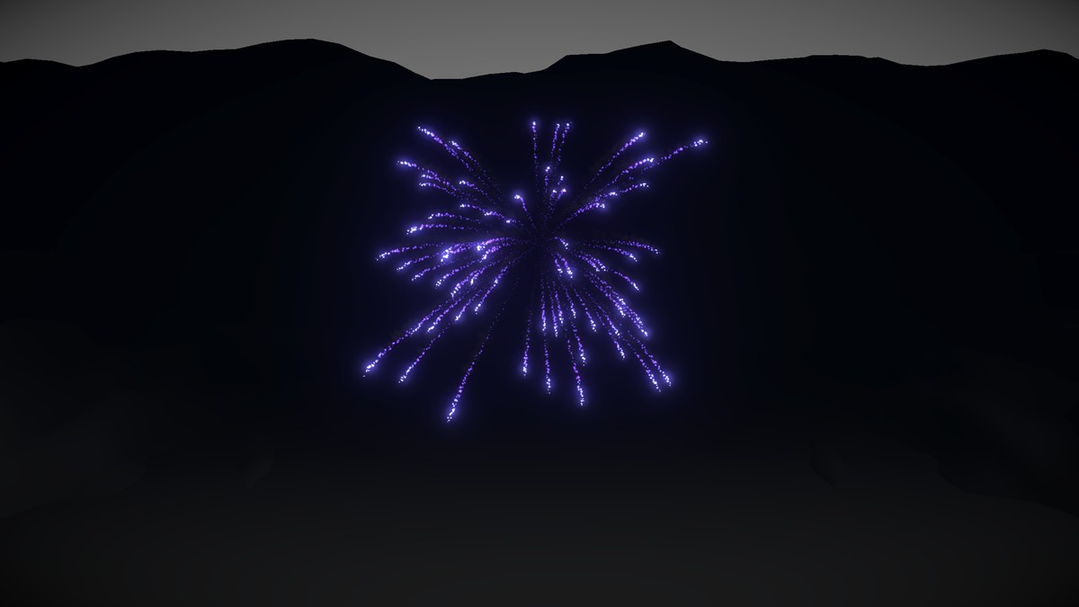 VFX Graph - Fireworks - Vol. 1