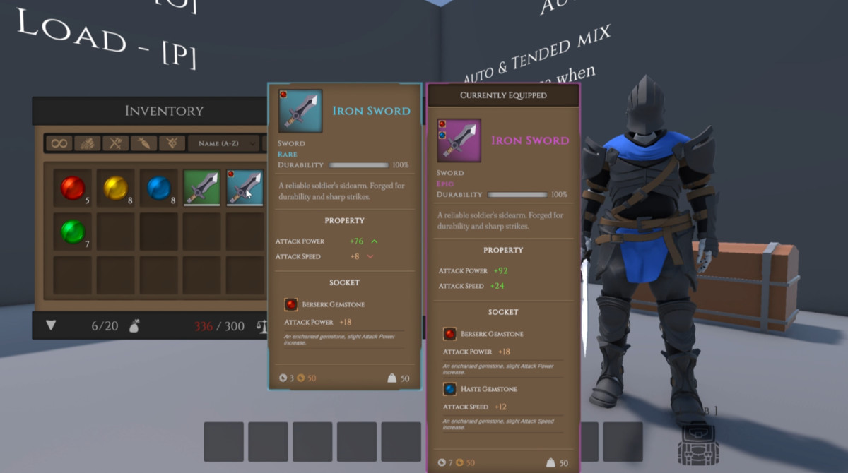 Advanced Inventory | Game Creator 2