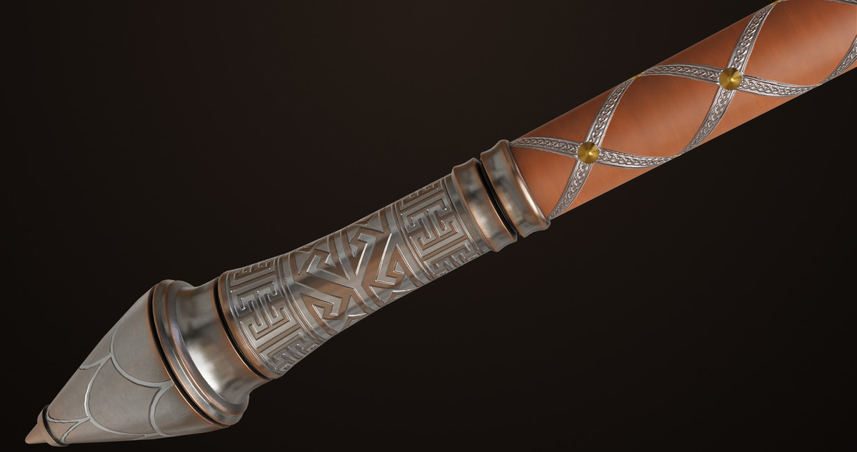 Battle Axe 12 URP HDRP Textures