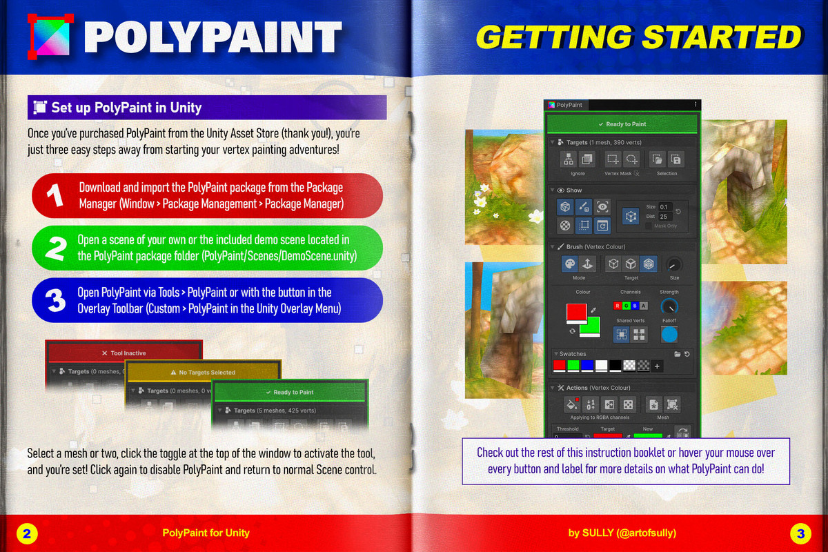 POLYPAINT - Vertex/Normal Painter