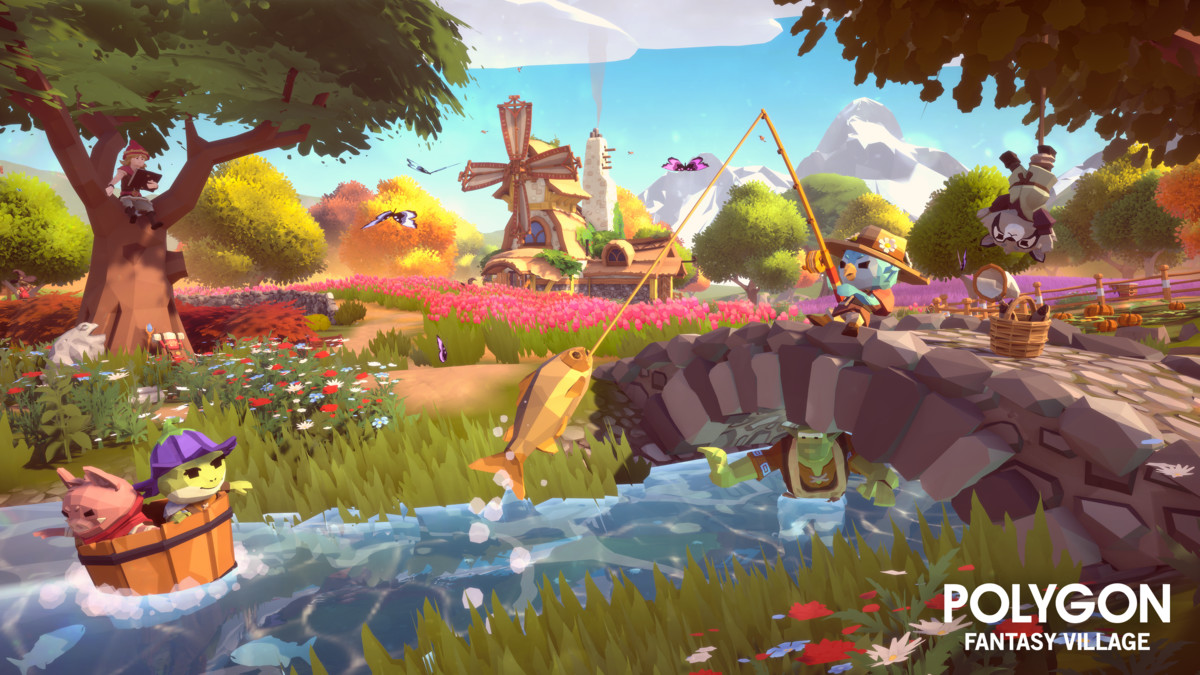 POLYGON - Fantasy Village - Art by Synty, image 4