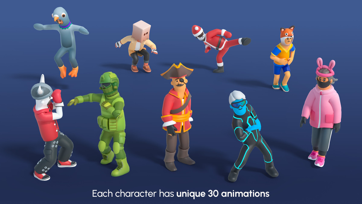 Creative Characters Mini - Low Poly Animated Pack