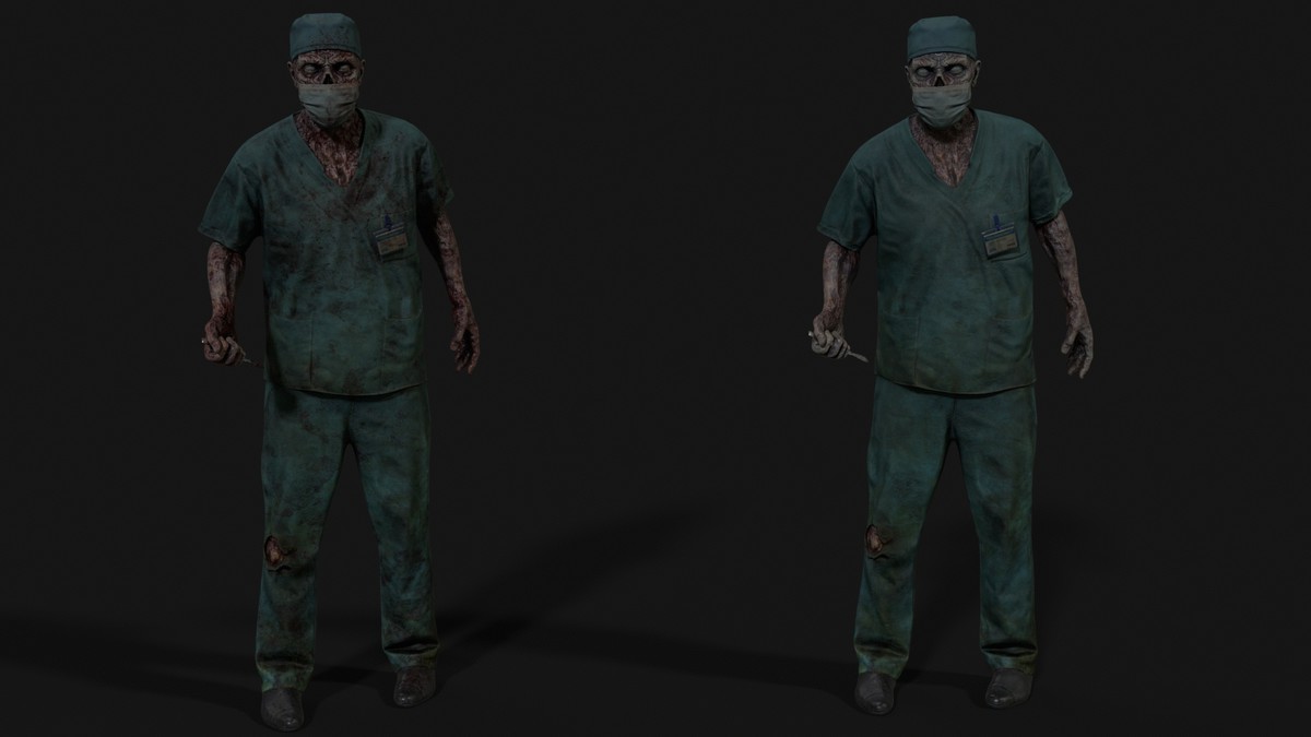 MEGA PACK — Zombie Hospital Collection