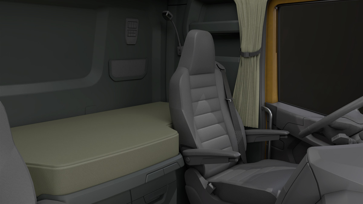 Chassis 06 Yellow URP HDRP Textures