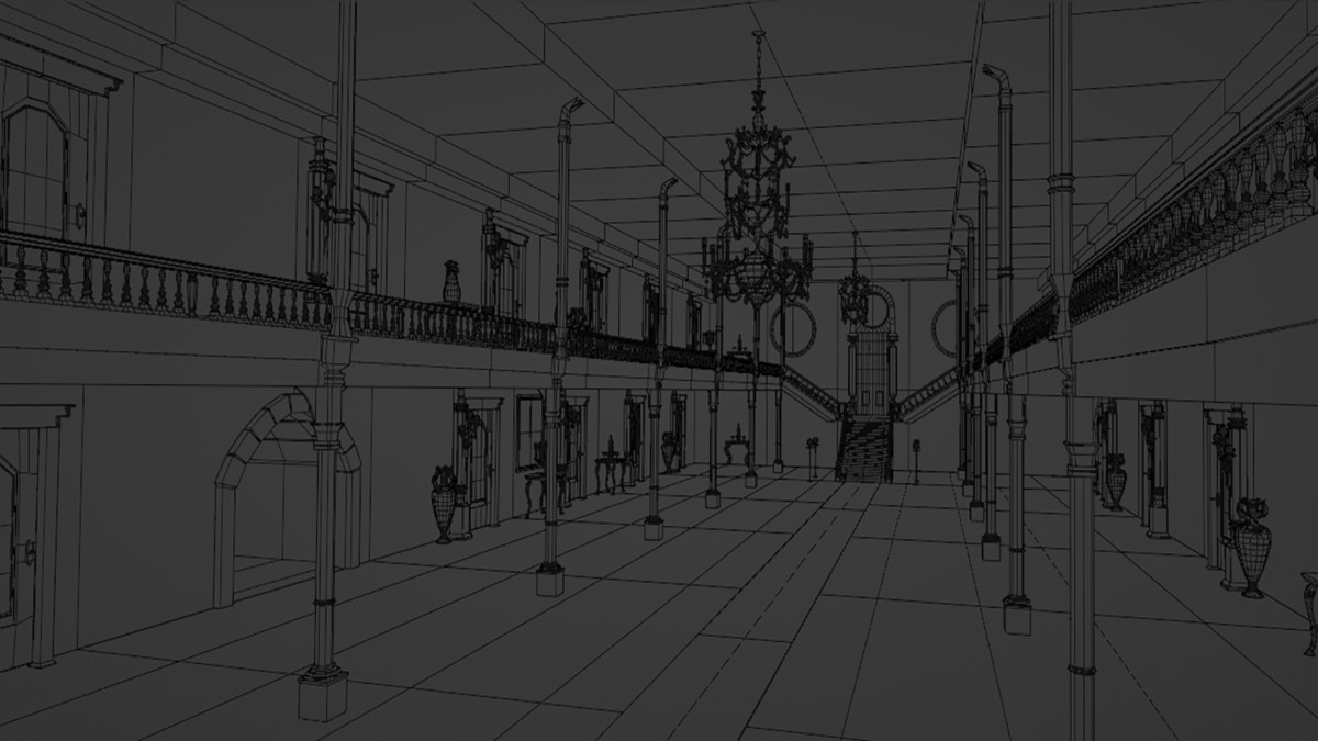 Early 19th Century Stylized Hotel | Architecture